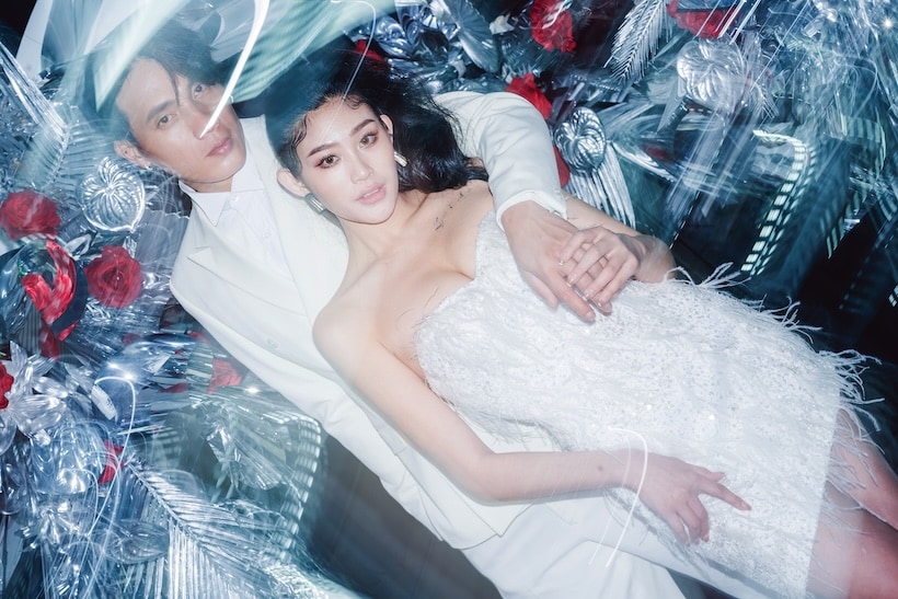 羽毛亮片派對小禮服 台北禮服租借 ROYAL MANSION 蘿亞結婚精品