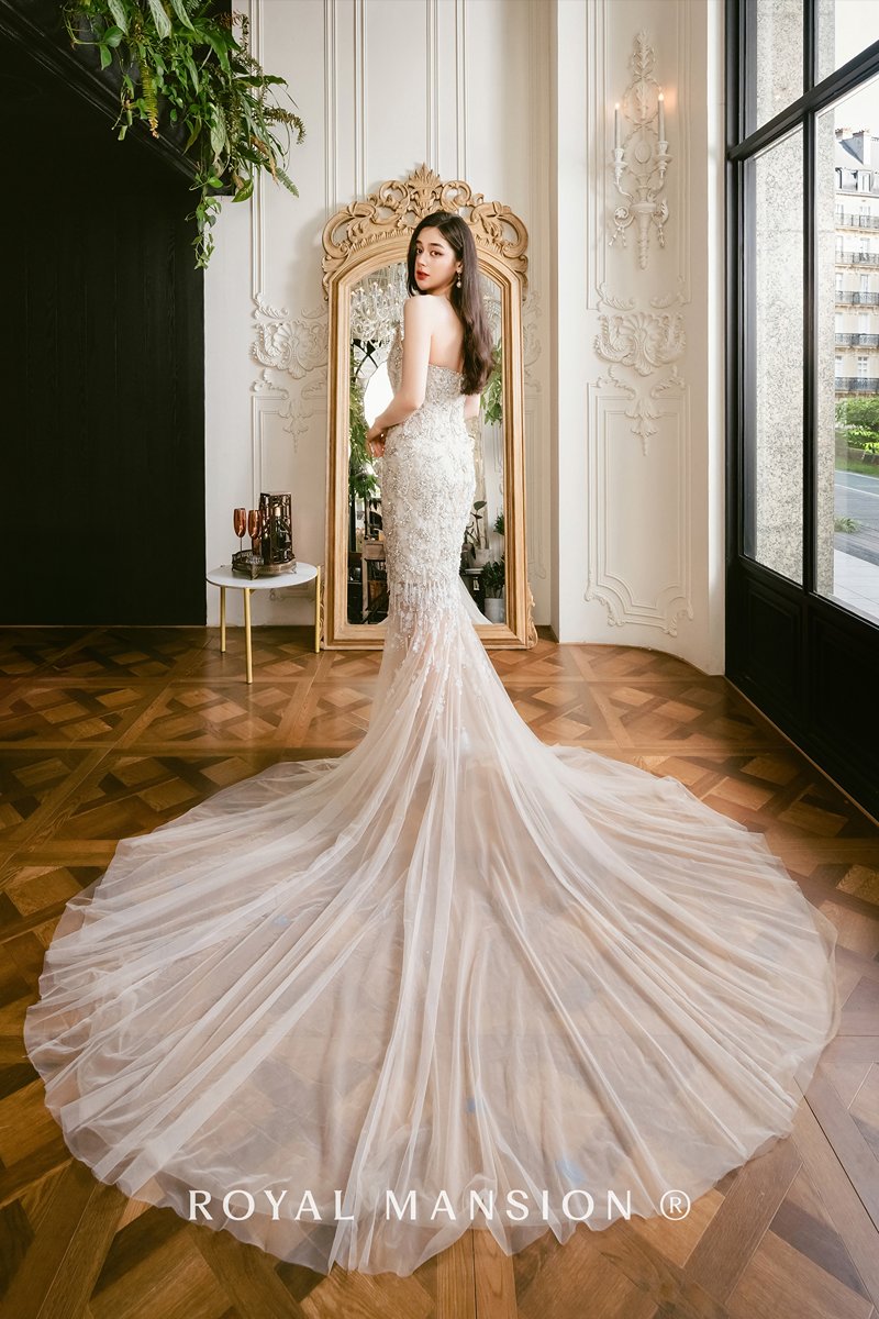 法式婚紗-光影魚尾婚紗 ROYAL MANSION 蘿亞結婚精品