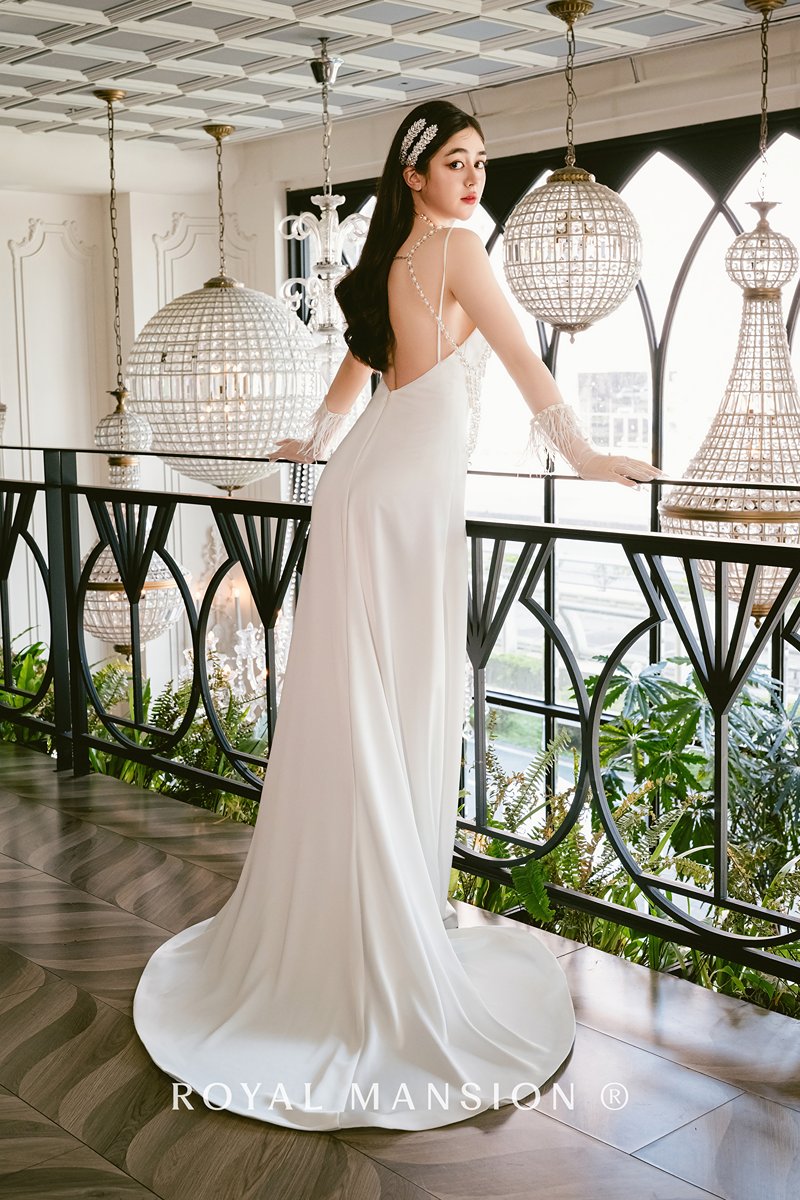 法式婚紗-珍珠可變式婚紗 ROYAL MANSION 蘿亞結婚精品